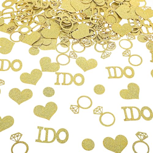 Hochzeitstisch-Konfetti, Glitzer-Diamantring, Konfetti, Verlobung, Party, Tischstreuung, Junggesellinnenabschied, Verlobung, Party, Dekorationen, Brautparty, Dekoration, Hochzeitstischdekoration, 120 Hochzeitstisch-Konfetti, Glitzer-Diamantring, Konfetti, Verlobung, Party, Tischstreuung, Junggesellinnenabschied, Verlobung, Party, Dekorationen, Brautparty, Dekoration, Hochzeitstischdekoration, 120 von Piriuuo