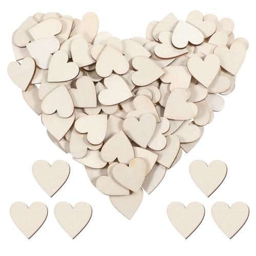 Piriuuo 100 Stück Holz Herzen, 2,5 cm Mini Holzherzen zum Basteln und Dekorieren Naturholz Holzherz Holzornamente Herzförmig Hochzeitsdeko Streudeko für Hochzeit, Party, Jubiläum, Weihnachten Piriuuo 100 Stück Holz Herzen, 2,5 cm Mini Holzherzen zum Basteln und Dekorieren Naturholz Holzherz Holzornamente Herzförmig Hochzeitsdeko Streudeko für Hochzeit, Party, Jubiläum, Weihnachten von Piriuuo