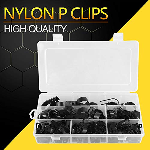 200pcs Schwarzer Nylon -P -Klemme für Kabeldrahtrohrmanagement mit Schutzdämmungskanten für Projekte Zur Hausverbesserung 200pcs Schwarzer Nylon -P -Klemme für Kabeldrahtrohrmanagement mit Schutzdämmungskanten für Projekte Zur Hausverbesserung von Pissente