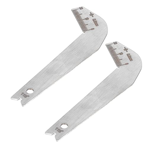 2pcs Drillbitwinkel 118 Grad Metall Schaufel/Flügelmessungsinspektionsinstrument Zur Präzisen Bohranwinkelmessung, Geeignet für Workshops und Hobbyisten 2pcs Drillbitwinkel 118 Grad Metall Schaufel/Flügelmessungsinspektionsinstrument Zur Präzisen Bohranwinkelmessung, Geeignet für Workshops und Hobbyisten von Pissente