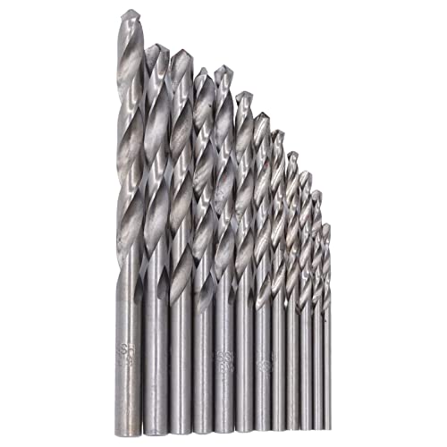 Bohrer-Bit-Set Schnell HSS für Holzkuchen 1,5 Bis 6,5 Mm mit Schachtel/Abdeckung ändern (SILVER) von Pissente