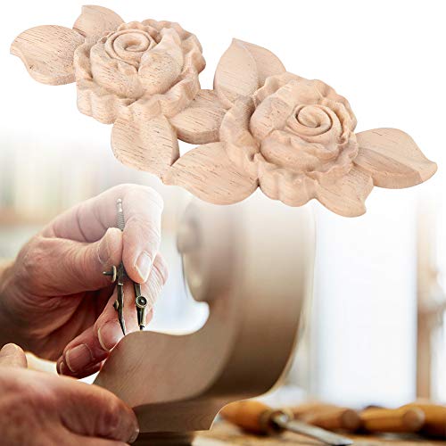 Europäischer Stil, der auf Onlay Pink durch Schrank Applique für Home Decoration Ornamente Holzskulptur Geformt Wurde, 1 PCs 16x6,5 Cm Europäischer Stil, der auf Onlay Pink durch Schrank Applique für Home Decoration Ornamente Holzskulptur Geformt Wurde, 1 PCs 16x6,5 Cm von Pissente