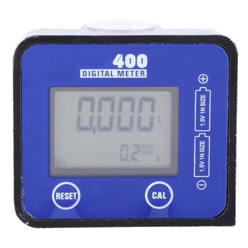 Kraftstoffdurchflussmesser aus Aluminiumlegierung, Blaues LCD-Display, Hohe Genauigkeit f¨¹r, Benzin, Kerosin von Pissente