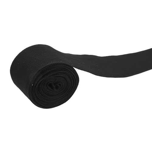 Pissente Boxbandagen, 2 St¨¹ck, Boxbandagen, Innenhandschuhe, Boxbandagen, Baumwolle, 5 M, Schnell Trocknend, Halbelastischer Haken, Sporthandbandagen f¨¹r Kickboxen, Muay Thai (Black) von Pissente
