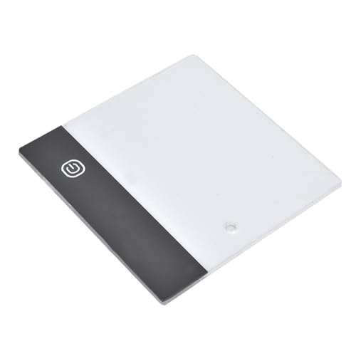 Pissente LED Tracing Light Box 13x13cm Ultra Dünner -Zeichenbrett mit Einstellbaren Augenschutzlichtern Nicht -Schlupf -Rücken für Kalligraphie Animation Zeichnen Kunstzubehör (USB) von Pissente