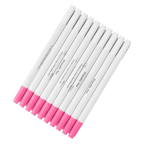 10 x Stoffmarker zum Nähen, wasserlöslicher Stoffmarker, waschbarer Stoffmarker, wasserlöslicher Stift, wasserlöslicher Stift von Pitadue