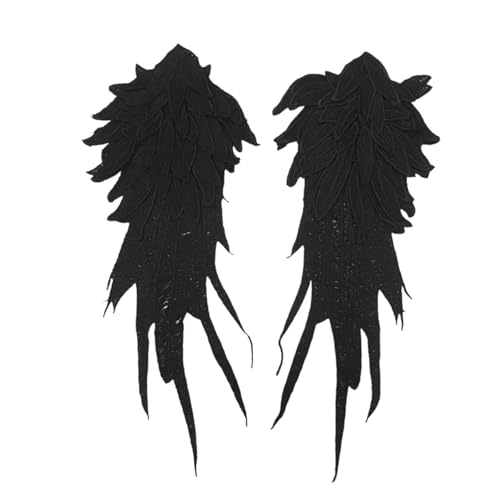 2 Stück stilvolle Flügel-Flicken für einzigartige Bekleidung, Aufführungen, zum Tragen von Cosplay und Auftritten 2 Stück stilvolle Flügel-Flicken für einzigartige Bekleidung, Aufführungen, zum Tragen von Cosplay und Auftritten von Pitadue