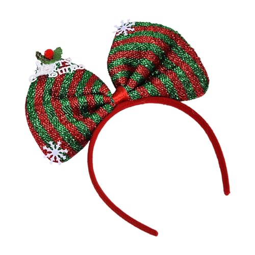 2024 Weihnachtsdekoration, Stirnband, Neujahrsfeier, große Schleife, Kopfbedeckung, Haarschmuck, Stirnbänder für Urlaubsparty 2024 Weihnachtsdekoration, Stirnband, Neujahrsfeier, große Schleife, Kopfbedeckung, Haarschmuck, Stirnbänder für Urlaubsparty von Pitadue