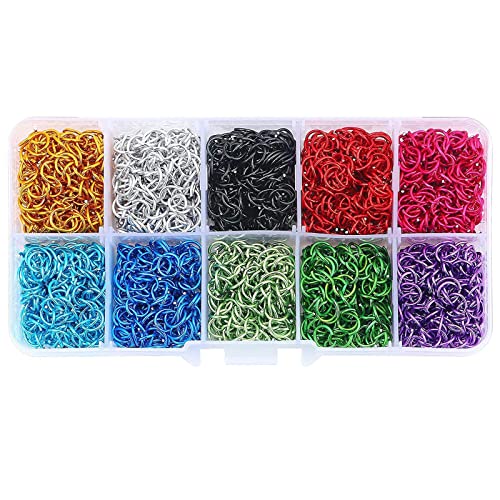 2250 Stück/Lot 6 mm Metall Farbe Offene Binderinge Spaltringe Biegeringe Verbinder für Schmuckherstellung Zubehör 2250 Stück/Lot 6 mm Metall Farbe Offene Binderinge Spaltringe Biegeringe Verbinder für Schmuckherstellung Zubehör von Pitadue