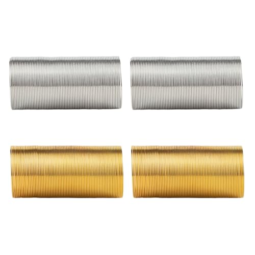 4/6-teiliges Memory-Stahldraht-Set für Fingerverzierungen, Metallringe, Verbindungsstück, handgefertigter Schmuck, Verbindungszubehör von Pitadue