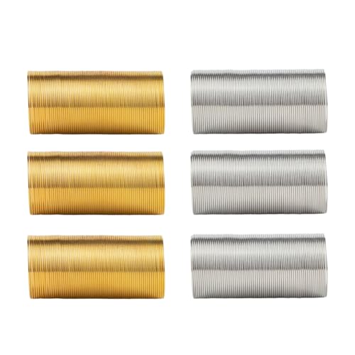 4/6-teiliges Memory-Stahldraht-Set für Fingerverzierungen, Metallringe, Verbindungsstück, handgefertigter Schmuck, Verbindungszubehör von Pitadue
