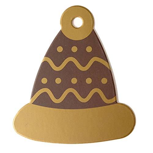 50 Stück Weihnachtsanhänger Baumstern Sockenmuster hängende Namensschilder 50 Stück Weihnachtsanhänger Baumstern Sockenmuster hängende Namensschilder von Pitadue