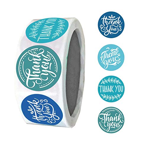 500 Stück/Rolle, 8 Stile, Dankesaufkleber, handgefertigt, Scrapbooking, Verpackung, Siegeletiketten 500 Stück/Rolle, 8 Stile, Dankesaufkleber, handgefertigt, Scrapbooking, Verpackung, Siegeletiketten von Pitadue