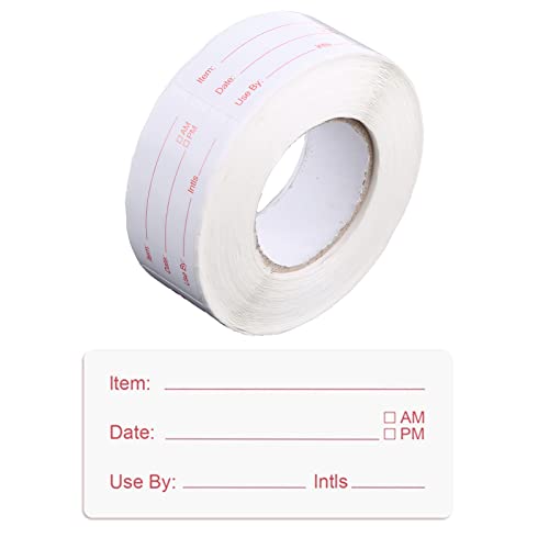 500 Stück/Rolle Lebensmittelzubereitung Datenetiketten 2,5 x 5,1 cm Küche Lebensmittel Aufbewahrung selbstklebende Aufkleber 500 Stück/Rolle Lebensmittelzubereitung Datenetiketten 2,5 x 5,1 cm Küche Lebensmittel Aufbewahrung selbstklebende Aufkleber von Pitadue