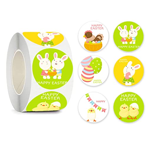 500 Stück Happy Stickers Siegeletiketten Aufkleber für Party Kind Dekor Tags- Aufkleberrolle von Pitadue