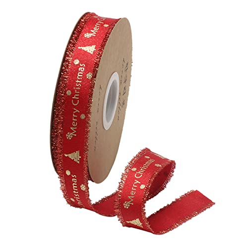 9,4 m langes Weihnachts-Geschenkband, exquisite Schleifen, Band für Weihnachten, Hochzeit, Blumen, Backbeutel, Verpackung 9,4 m langes Weihnachts-Geschenkband, exquisite Schleifen, Band für Weihnachten, Hochzeit, Blumen, Backbeutel, Verpackung von Pitadue