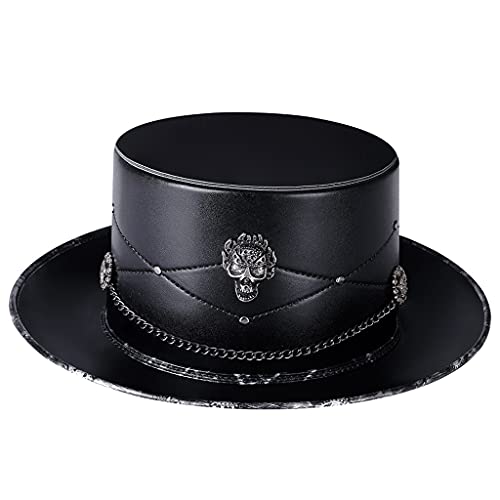 Doktorhut für Halloween-Kostüm, Steampunk-Zauberer, Verkleidung, Party, Zylinderhut, Nachtclub von Pitadue