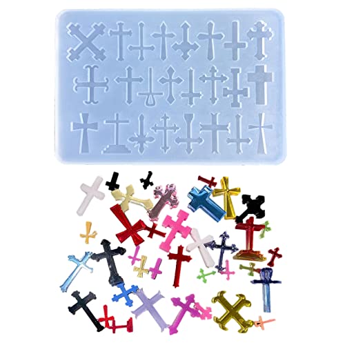 Für Silikonharz, dekorative Schmuckherstellung, Kunst, Aufkleber, Kruzifix, Epoxidharz-Formen Für Silikonharz, dekorative Schmuckherstellung, Kunst, Aufkleber, Kruzifix, Epoxidharz-Formen von Pitadue