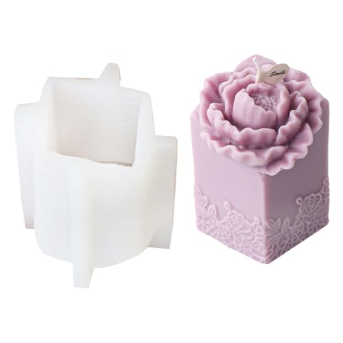 Geprägte Form, quadratisch/zylinderförmig, Epoxidharz, Schmuck, Wachs, handgefertigt, für Damen und Mädchen Geprägte Form, quadratisch/zylinderförmig, Epoxidharz, Schmuck, Wachs, handgefertigt, für Damen und Mädchen von Pitadue