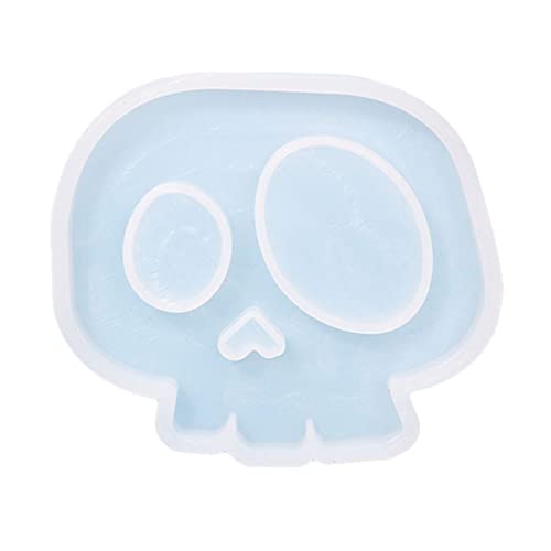 Halloween-Silikon-Tablett, Epoxidharz, Gießglas, Teekanne, Matte, Tablett, Schmuckherstellung, Form für Heimdekorationen von Pitadue