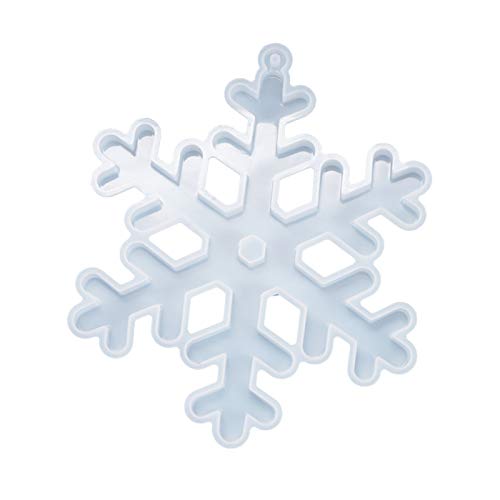 Kristall-Epoxidharz-Form, Weihnachts-Schneeflocken-Anhänger, Silikon Kristall-Epoxidharz-Form, Weihnachts-Schneeflocken-Anhänger, Silikon von Pitadue