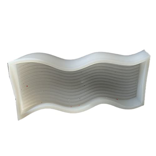 Kristall-Tee-Form, wellenförmig, Epoxidharz, hausgemachte Form, geeignet für Heimdekoration, Tisch, Weintablett von Pitadue