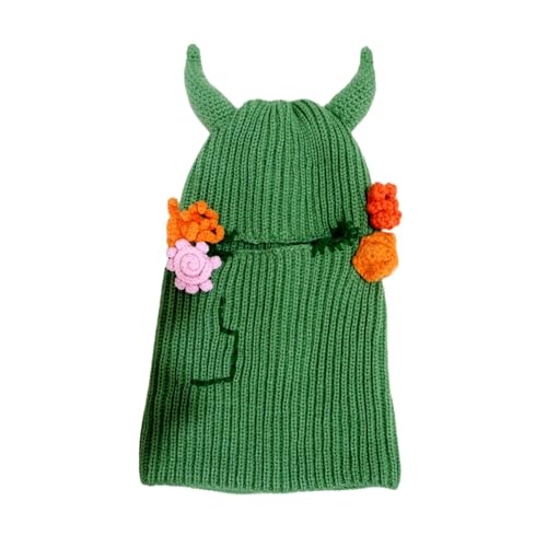Leichte Elfen-Strickmütze, langlebig, Halloween-Hut, schützend, winddicht, geeignet für Kinder, Jugendliche und Erwachsene gleichermaßen von Pitadue