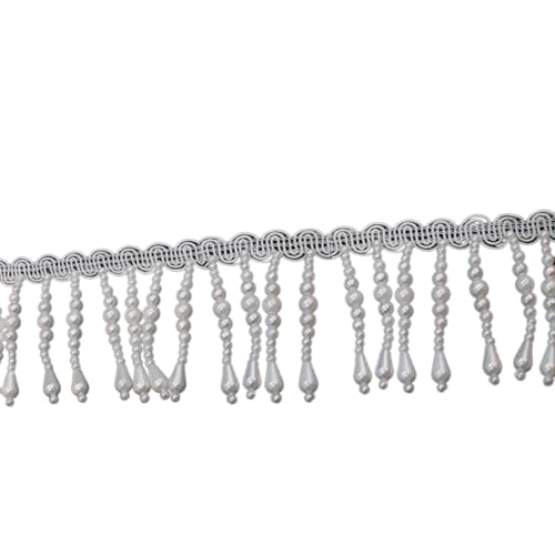 Mehrzweck-Strass-Perlen, dekorative Kette für Bastelprojekte, ideal für Kleidung, Schuhe und Taschen, Kleidung, Nähzubehör von Pitadue