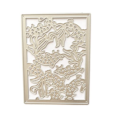 Metall-Stanzformen, Fisch-Stanzschablonen, Schablonen für Scrapbooking, Alben, Papierkarten, Prägung von Pitadue