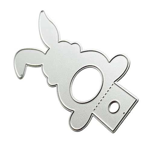 Metall-Stanzformen, Motiv: Oster-Hasen, Prägeschablonen für Fotokarten, Scrapbooking, Dekorationen von Pitadue