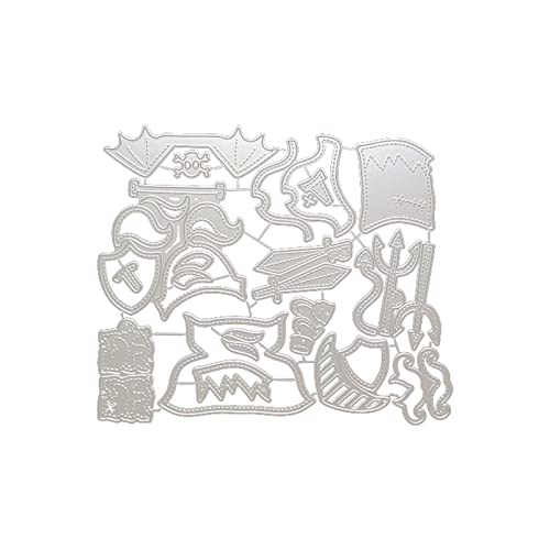 Metall-Stanzformen für Weihnachten, zum Basteln von Karten, Scrapbooking, Papierbasteln, Schablonenform von Pitadue