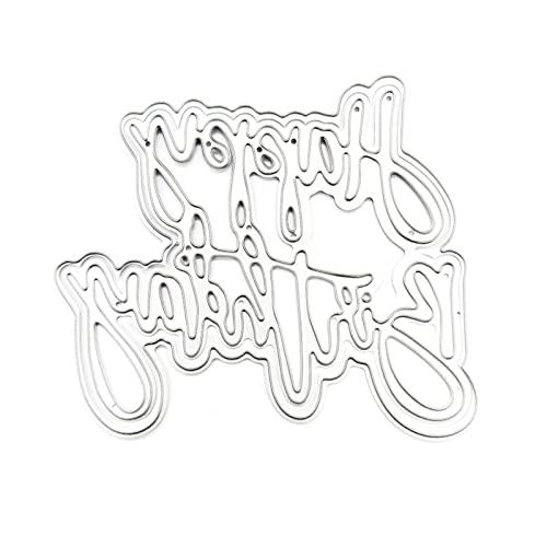 Metall-Stanzschablonen für Scrapbooking, dekorative Prägung, Papier, Karten, Vorlage, Dekoration, Stanzformen von Pitadue