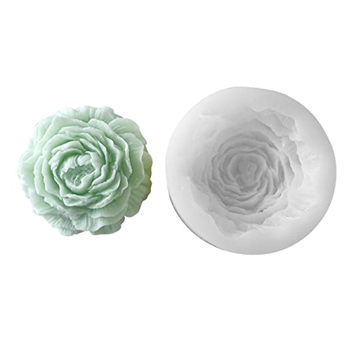 Pfingstrose, Schokoladen-Fondant-Silikonformen, Epoxidharz, Ornamente, Seife, Schmelzharz, Ton, Heimdekorationen Pfingstrose, Schokoladen-Fondant-Silikonformen, Epoxidharz, Ornamente, Seife, Schmelzharz, Ton, Heimdekorationen von Pitadue