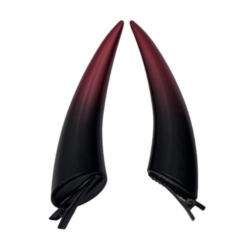 Pitadue 1 Paar Teufelshorn-Haarnadeln, Halloween, Partys, Cosplays, Kostüm-Haarspangen, Kopfbedeckungen, kreative Haarspangen, Schmuck-Zubehör von Pitadue