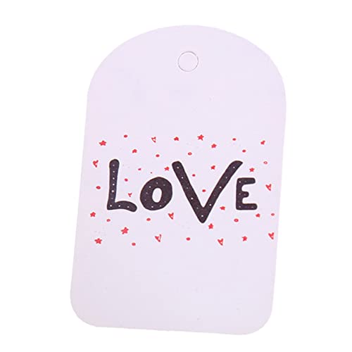 Pitadue 100 Stück Valentinstagsgeschenke, Papieranhänger, Liebe, Herz, Blume, Bär, bedruckte Hänge-Etiketten für Hochzeit, Erntedankfest, Party-Verpackung Pitadue 100 Stück Valentinstagsgeschenke, Papieranhänger, Liebe, Herz, Blume, Bär, bedruckte Hänge-Etiketten für Hochzeit, Erntedankfest, Party-Verpackung von Pitadue