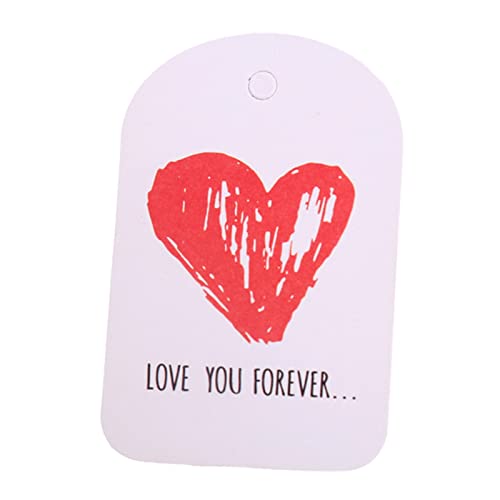 Pitadue 100 Stück Valentinstagsgeschenke, Papieranhänger, Liebe, Herz, Blume, Bär, bedruckte Hänge-Etiketten für Hochzeit, Erntedankfest, Party-Verpackung Pitadue 100 Stück Valentinstagsgeschenke, Papieranhänger, Liebe, Herz, Blume, Bär, bedruckte Hänge-Etiketten für Hochzeit, Erntedankfest, Party-Verpackung von Pitadue