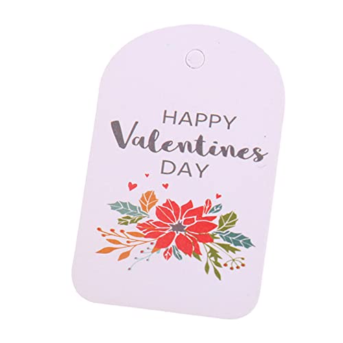 Pitadue 100 Stück Valentinstagsgeschenke, Papieranhänger, Liebe, Herz, Blume, Bär, bedruckte Hänge-Etiketten für Hochzeit, Erntedankfest, Party-Verpackung Pitadue 100 Stück Valentinstagsgeschenke, Papieranhänger, Liebe, Herz, Blume, Bär, bedruckte Hänge-Etiketten für Hochzeit, Erntedankfest, Party-Verpackung von Pitadue