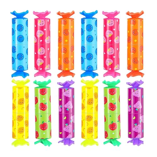 Pitadue 12 kleine Textmarker, 12 Farben, Cartoon-Textmarker, Marker für Scrapbooking, Tagebuch, Notizen, Farbkodierung, Textmarker, Kinder Pitadue 12 kleine Textmarker, 12 Farben, Cartoon-Textmarker, Marker für Scrapbooking, Tagebuch, Notizen, Farbkodierung, Textmarker, Kinder von Pitadue