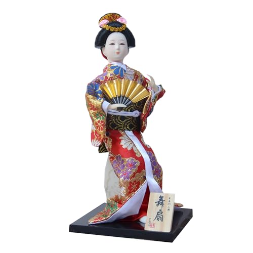 Pitadue 30,5 cm große japanische Kimono-Puppen zeigen Kimono-Geisha-Puppen zur Verbesserung der kulturellen Atmosphäre in Restaurants von Pitadue