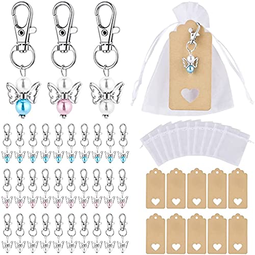 Pitadue 30 Stück Anhänger Schlüsselanhänger Süßigkeiten Beutel Dekorationen Hochzeit Jahrestag Abschluss Geschenke Brautparty Ornamente Zubehör von Pitadue