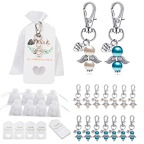 Pitadue 48-teiliges Geschenk-Set als Schlüsselanhänger, Dankeschön, Kraftanhänger, Süßigkeitentüten für Babyparty, Hochzeit, Party, Dekoration Pitadue 48-teiliges Geschenk-Set als Schlüsselanhänger, Dankeschön, Kraftanhänger, Süßigkeitentüten für Babyparty, Hochzeit, Party, Dekoration von Pitadue