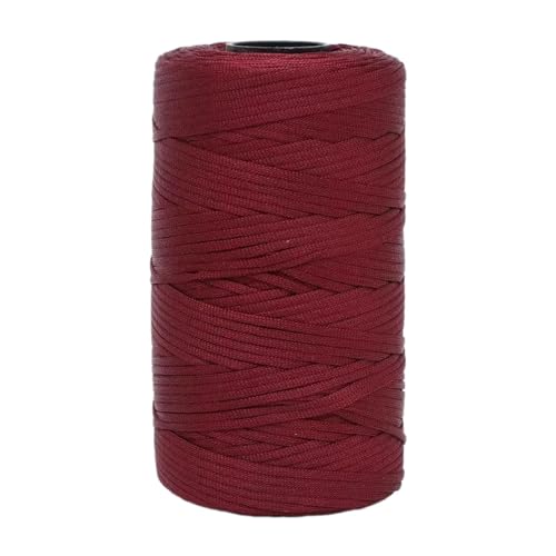 Pitadue Buntes Nähgarn, Polyester-Nähgarn, Stickgarn für Handnähen, Hüte, Schuhe, Geldbörse, Handwerk, 250 g pro Spulen von Pitadue