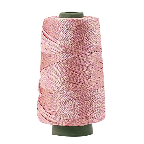 Pitadue Helle Seide, dicke Wolle, merzerisierte Baumwolle, Leinen, Eisseil, gewebtes Zubehör für Hüte, Schuhe, Handtasche, handgewebtes Zubehör von Pitadue