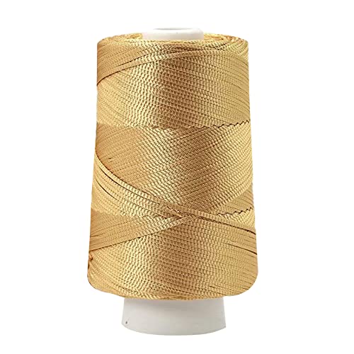 Pitadue Helle Seide, dicke Wolle, merzerisierte Baumwolle, Leinen, Eisseil, gewebtes Zubehör für Hüte, Schuhe, Handtasche, handgewebtes Zubehör von Pitadue