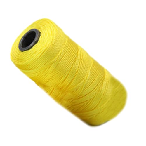 Pitadue Nähgarn, Polyesterfäden, starke Bindfäden, gedrehtes Garn für Handmaschine, 1,5 mm dicker Faden, Makramee-Schnur von Pitadue