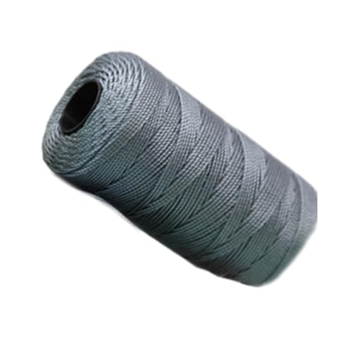 Pitadue Nähgarn, Polyesterfäden, starke Bindfäden, gedrehtes Garn für Handmaschine, 1,5 mm dicker Faden, Makramee-Schnur von Pitadue