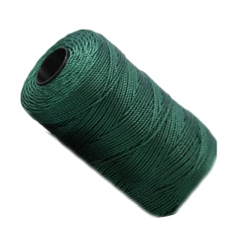 Pitadue Nähgarn, Polyesterfäden, starke Bindfäden, gedrehtes Garn für Handmaschine, 1,5 mm dicker Faden, Makramee-Schnur von Pitadue
