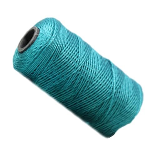 Pitadue Nähgarn, Polyesterfäden, starke Bindfäden, gedrehtes Garn für Handmaschine, 1,5 mm dicker Faden, Makramee-Schnur von Pitadue