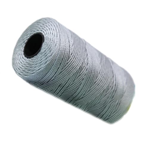 Pitadue Nähgarn, Polyesterfäden, starke Bindfäden, gedrehtes Garn für Handmaschine, 1,5 mm dicker Faden, Makramee-Schnur von Pitadue