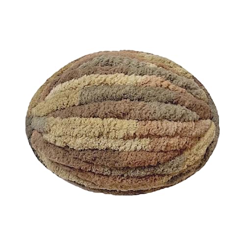 Pitadue Regenbogen-Chenille-Garn-Set zum Basteln, Erstellen von schönen Schals, Mützen und mehr sicherem und weichem Häkelgarn von Pitadue